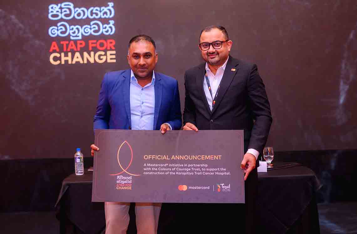 Mastercard Launches ‘Tap for Change’ campaign to Power Sri Lanka’s Largest Community-Driven Cancer Care Initiative